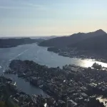 Foto 5 Vidden Trail between MtFløyen and MtUlriken